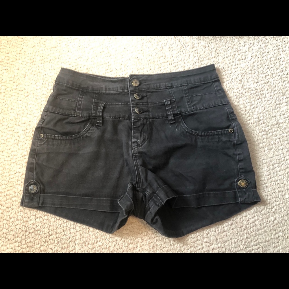 Black shorts